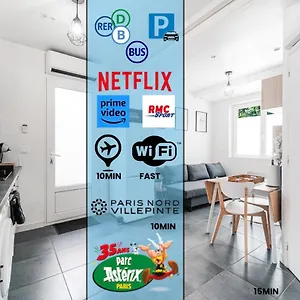 Confort & Style Pres De Cdg Appartement Vaudherland